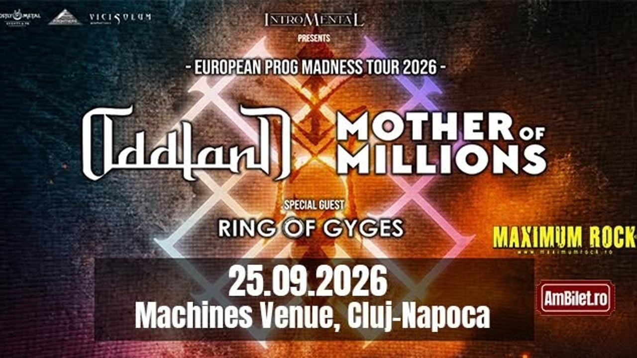 Oddland, Mother Of Millions, Ring Of Gyges / Machines Venue, Cluj-Napoca