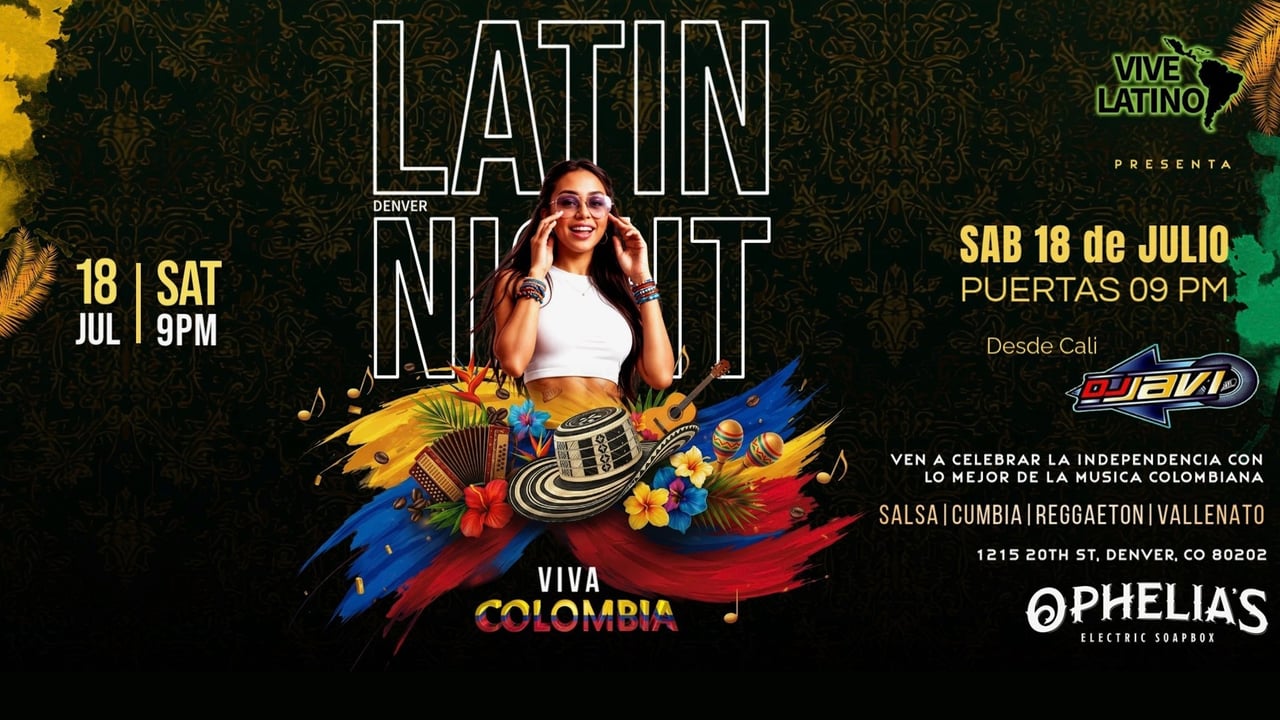 Latin Night - Viva Colombia