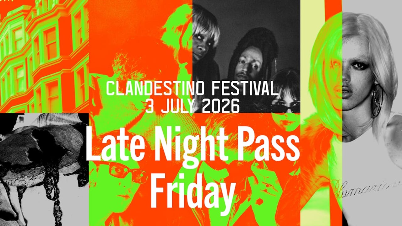 Clandestino Festival - Late Night Ticket (Friday)