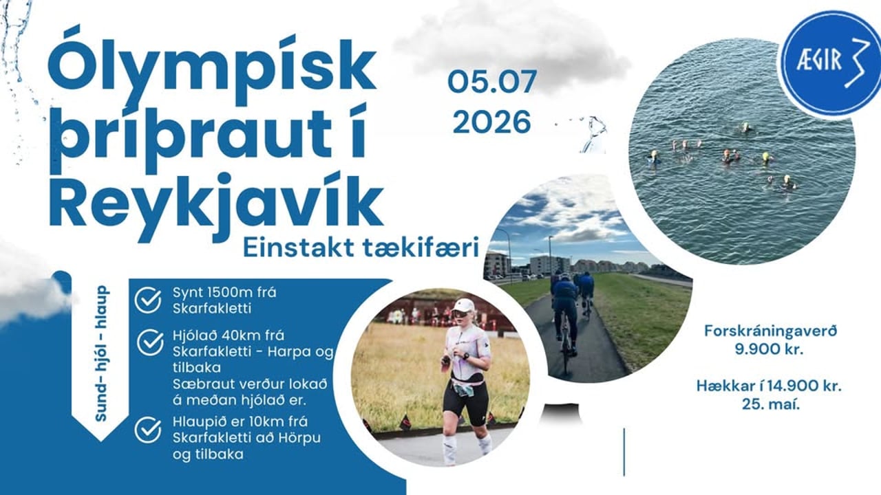 ReykjarvíkurÞríþrautin - Íslandsmeistaramót í ólympískri þríþraut 2026