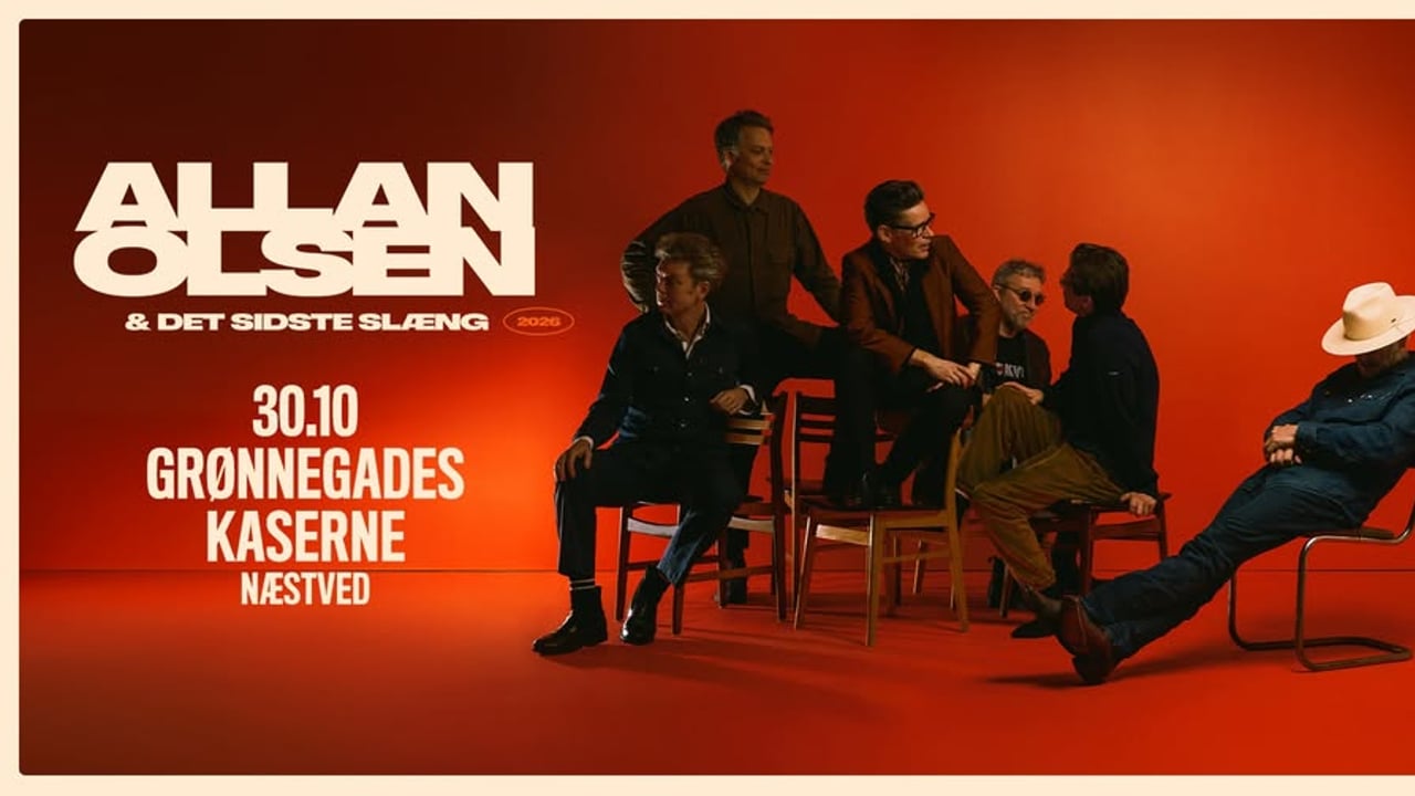 Allan Olsen & Det Sidste Slæng @ Grønnegades Kaserne