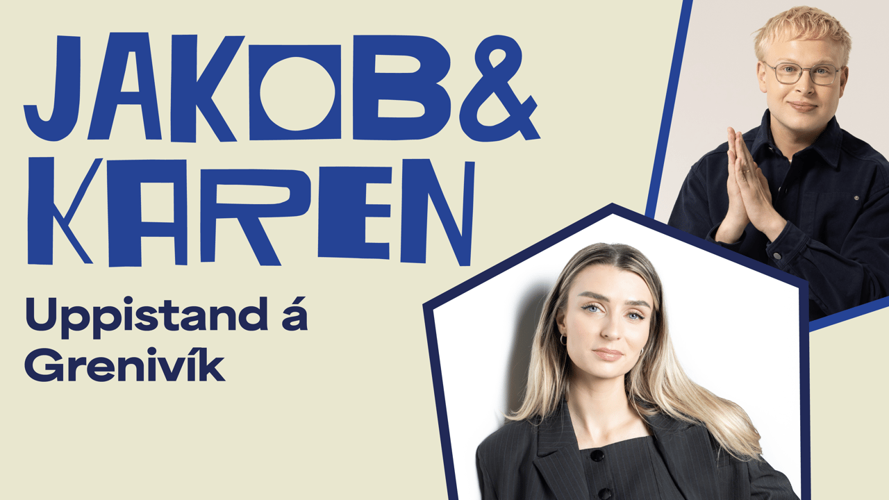 Jakob Birgis og Karen Björg á Grenivík