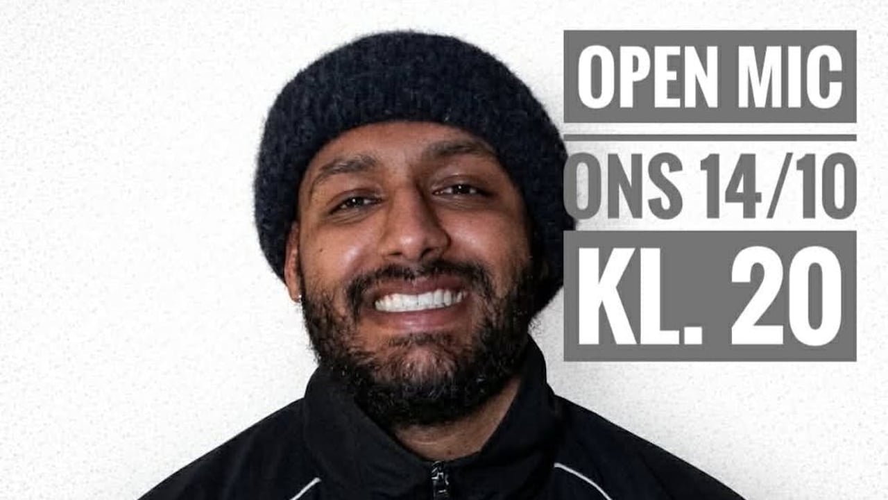 Open Mic Comedy på 28 Live i Roskilde (18+) - Ray Samson er vært
