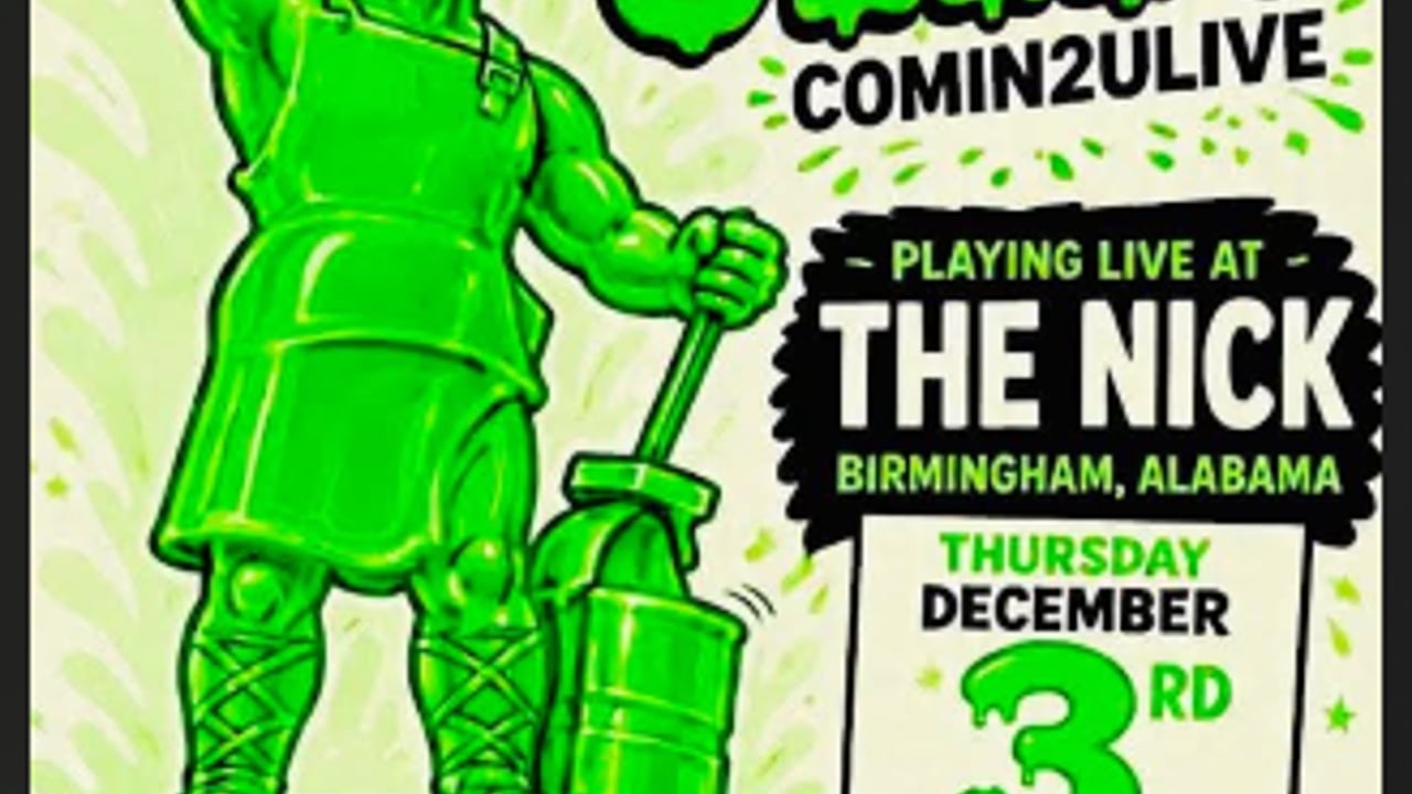 Green Jello with BoLee & Skeptic at The Nick Thursday December 3rd Doors 7pm