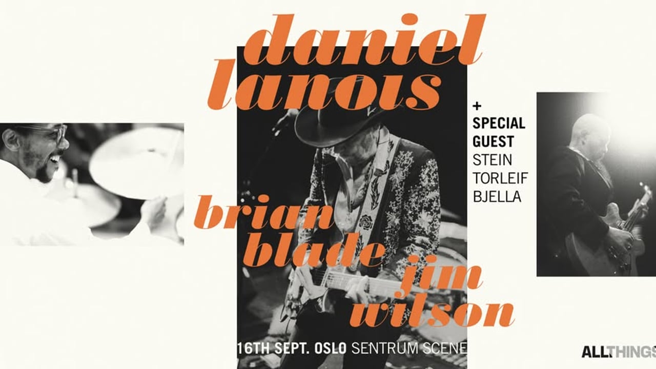 FÅ BILL!  Daniel Lanois + special guest: Stein Torleif Bjella // Sentrum Scene // Pres. av ATL