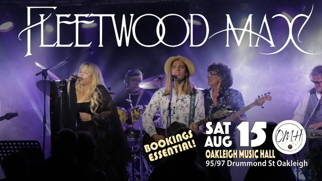 FLEETWOOD MAX - OAKLEIGH MUSIC HALL