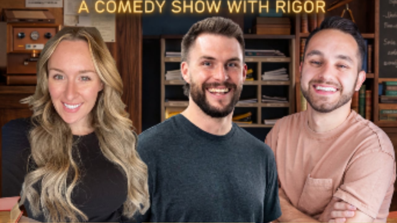 The Teacher’s Lounge: A Comedy Show with Rigor with Gaspare Randazzo, Philip Lindsay and Andrea Forcum