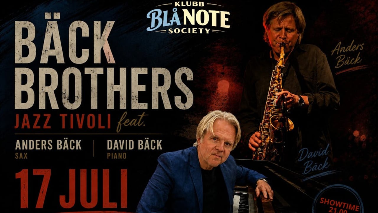 KLUBB BLÅ NOTE SOCIETY  X BÄCK BROTHERS