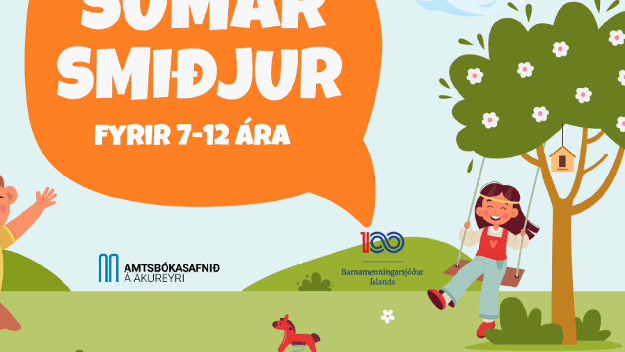 Sumarsmiðjur 2026 ágúst