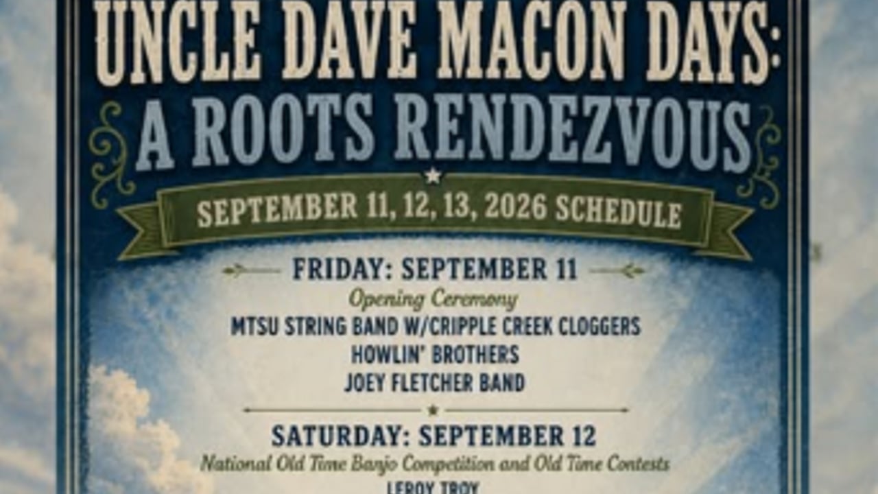 Uncle Dave Macon Days - A Roots Rendezvous