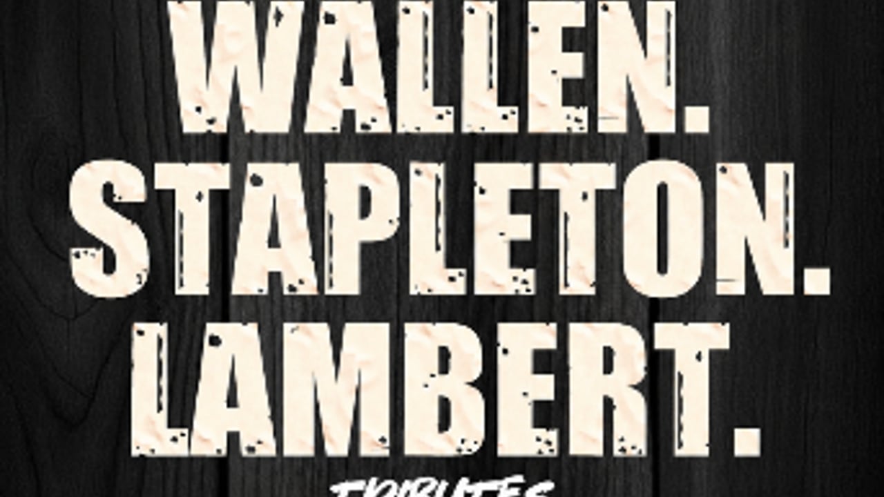 COUNTRY SUMMER BASH with MORGAN WALLEN, CHRIS STAPLETON, and MIRANDA LAMBERT Tributes WALLEN OUTLAWS, THE STAPLES, and SIN 4A SIN