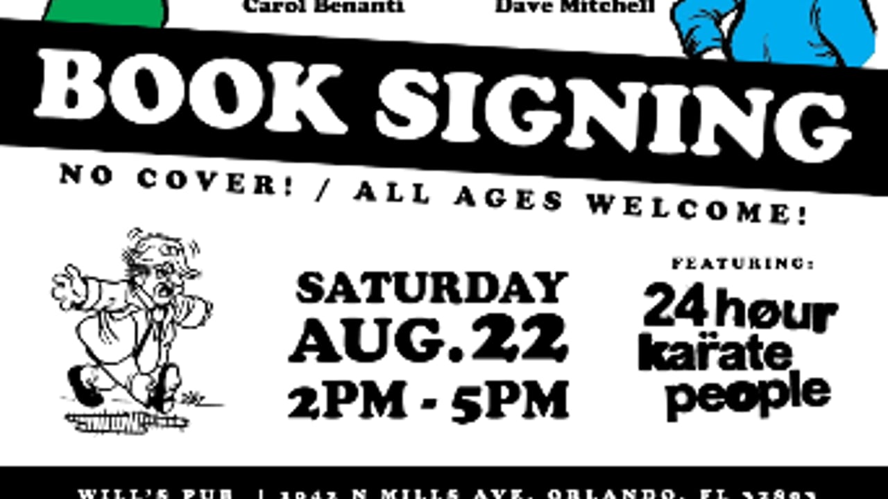 Tommy the Terrible Toupee Book Signing