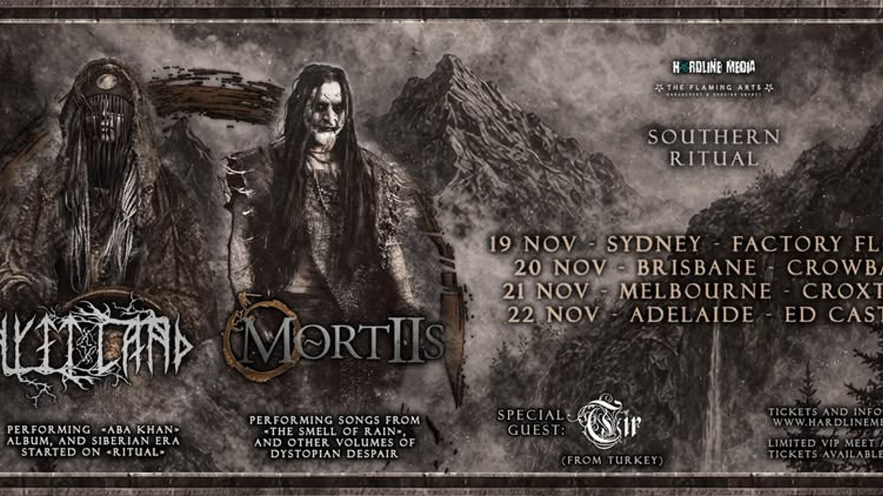 NYTT LAND + MORTIIS + TiR - Southern Ritual - Crowbar - Brisbane- Fri 20 Nov