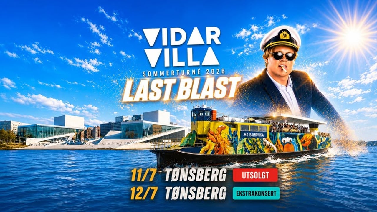 Vidar Villa – Tønsberg // MS Bjørvika Sommer 2026