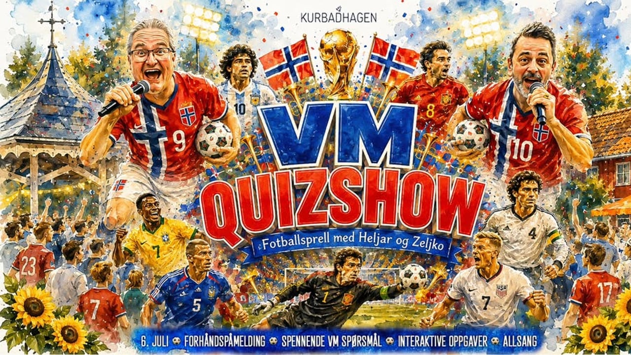 VM QUIZSHOW i Kurbadhagen!