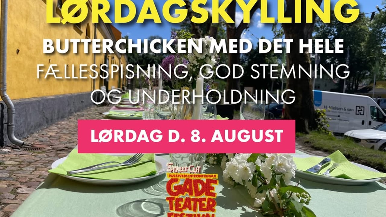 Street Dinner Lørdagskylling