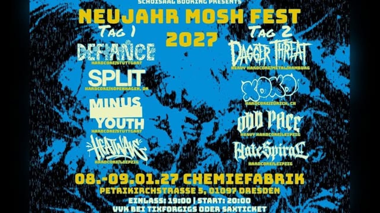  Neujahr Mosh Fest 2027 