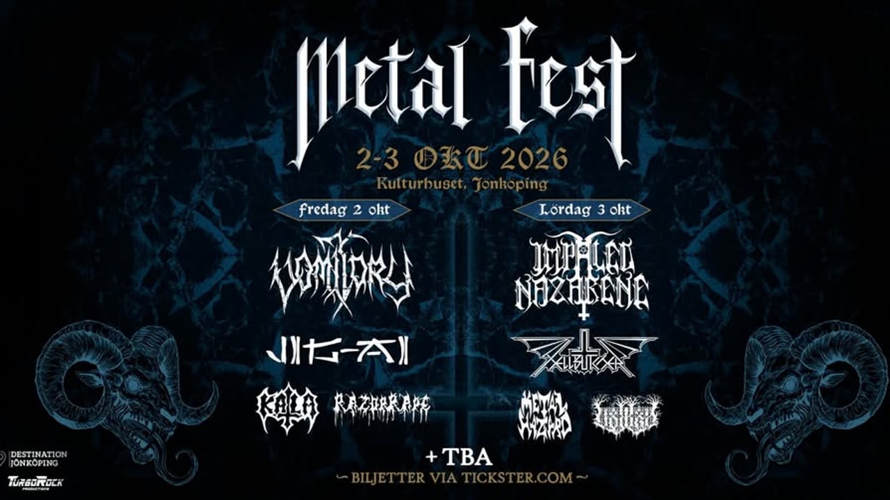 Metal Fest @ Kulturhuset Jönköping 