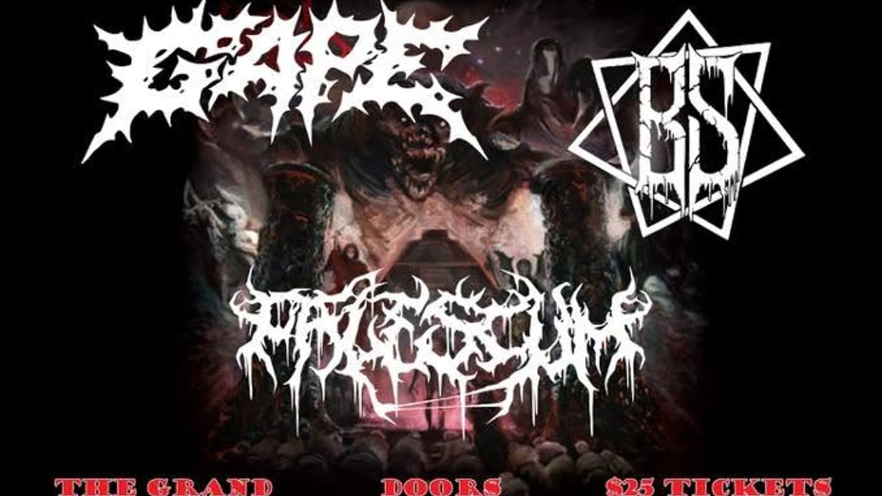 Lacerta 20th Anniversary w/ GAPE, Black Serenade & Pale Scum