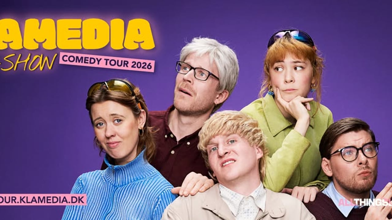 Klamedia Life-Show - Comedy Tour 2026 - Næstved, Grønnegades Kaserne Kulturcenter