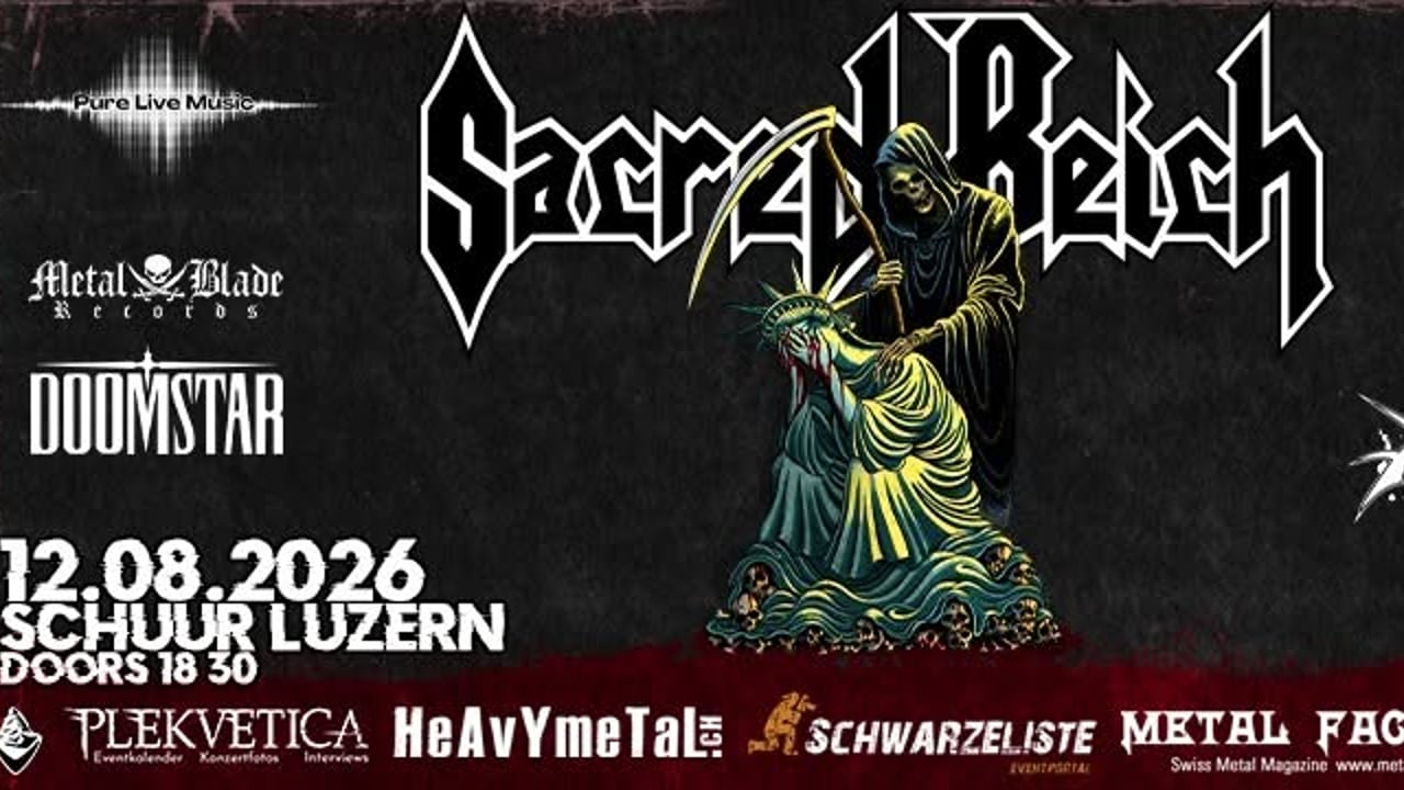 SACRED REICH + ANGELUS APATRIDA + MORTAL FACTOR