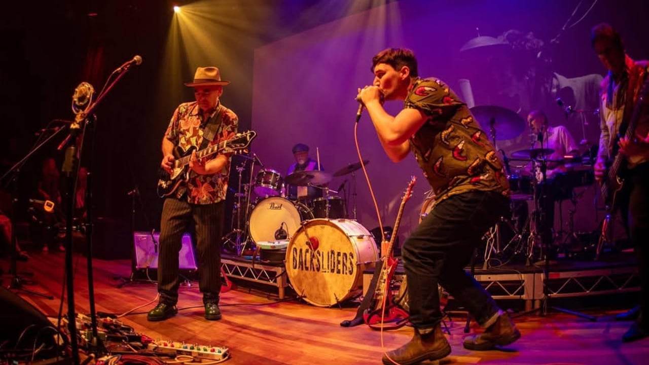 Backsliders live at Mangrove Mountain Hall