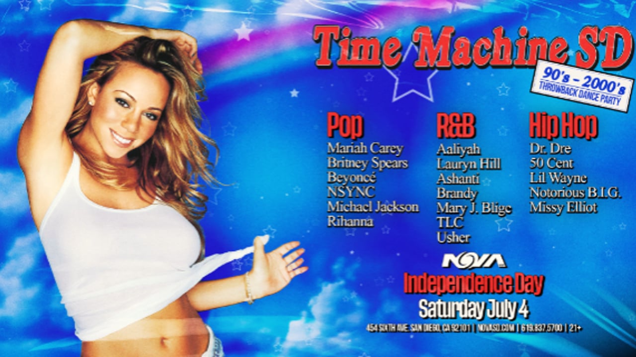 Time Machine: 90s - 2000s Throwback Dance Party