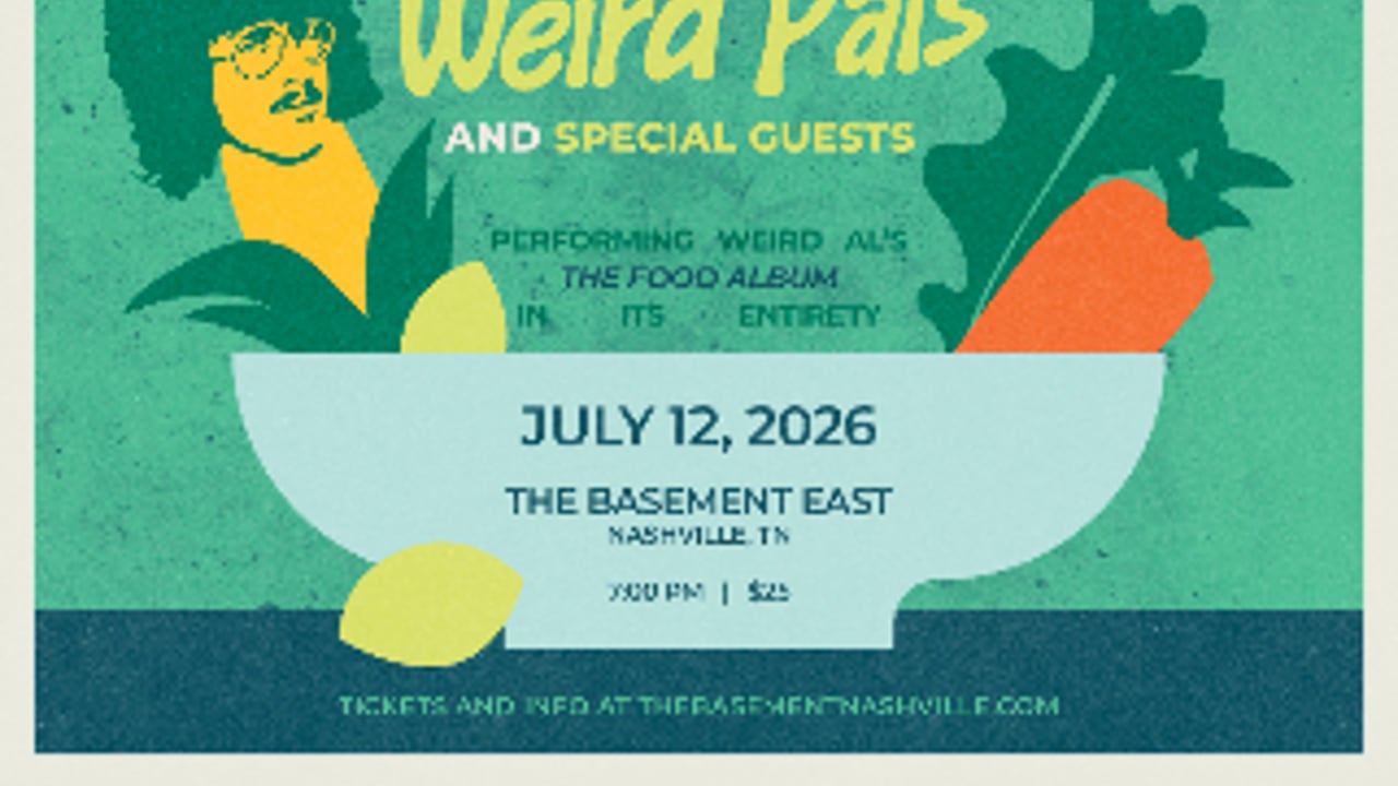 Second Harvest Food Bank of Middle TN Presents: Food For All Benefit Concert with Weird Pals and Special Guests