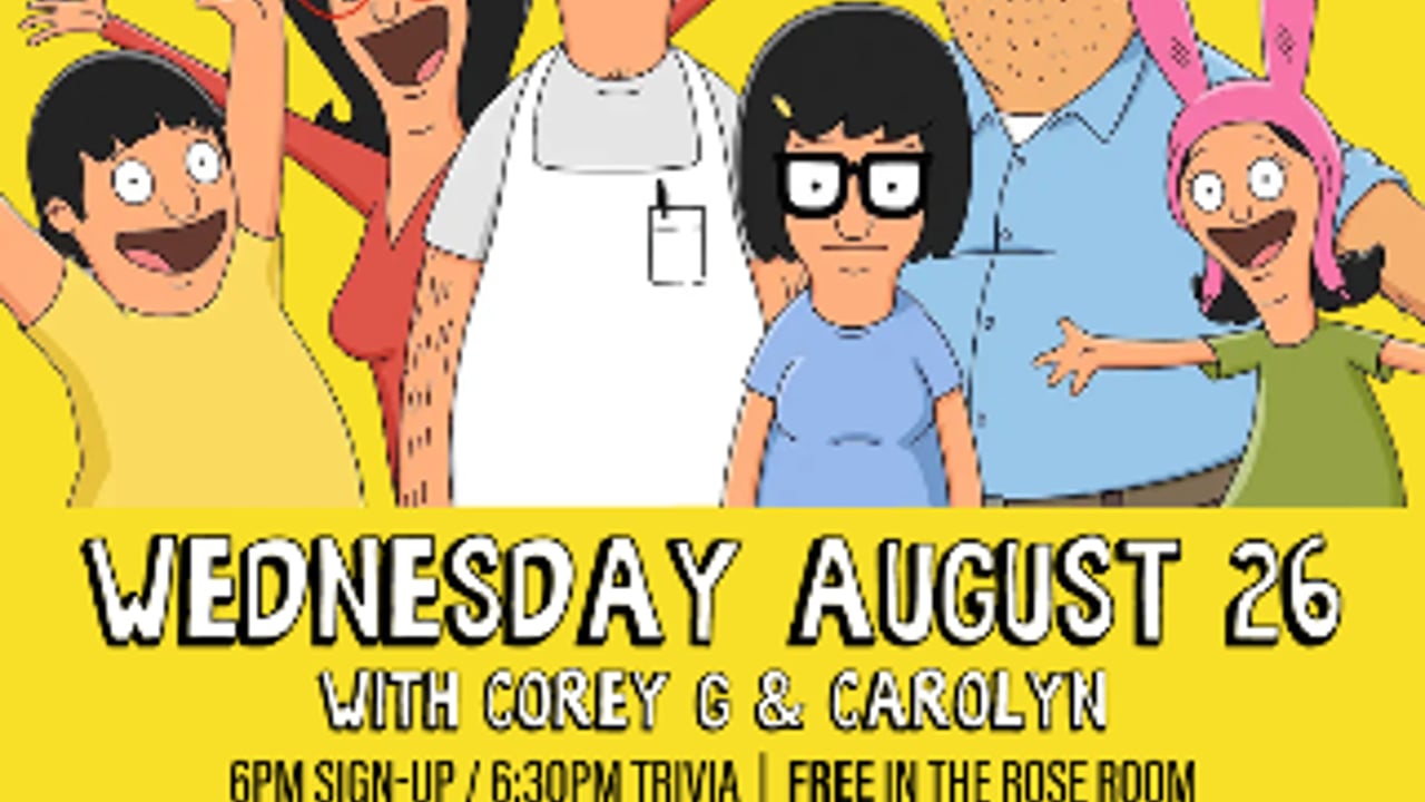 BOB'S BURGERS TRIVIA w/ COREY G + CAROLYN