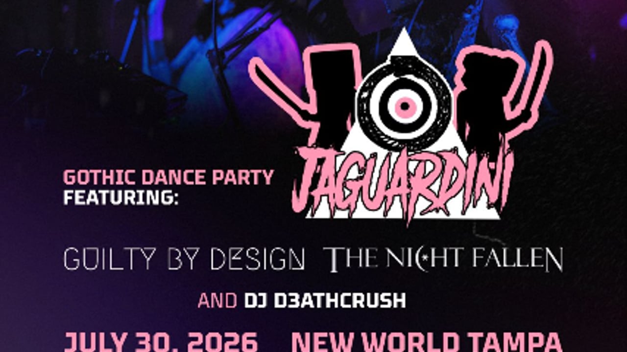 Jaguardini, Guilty By Design, andf The Night Fallen in Tampa
