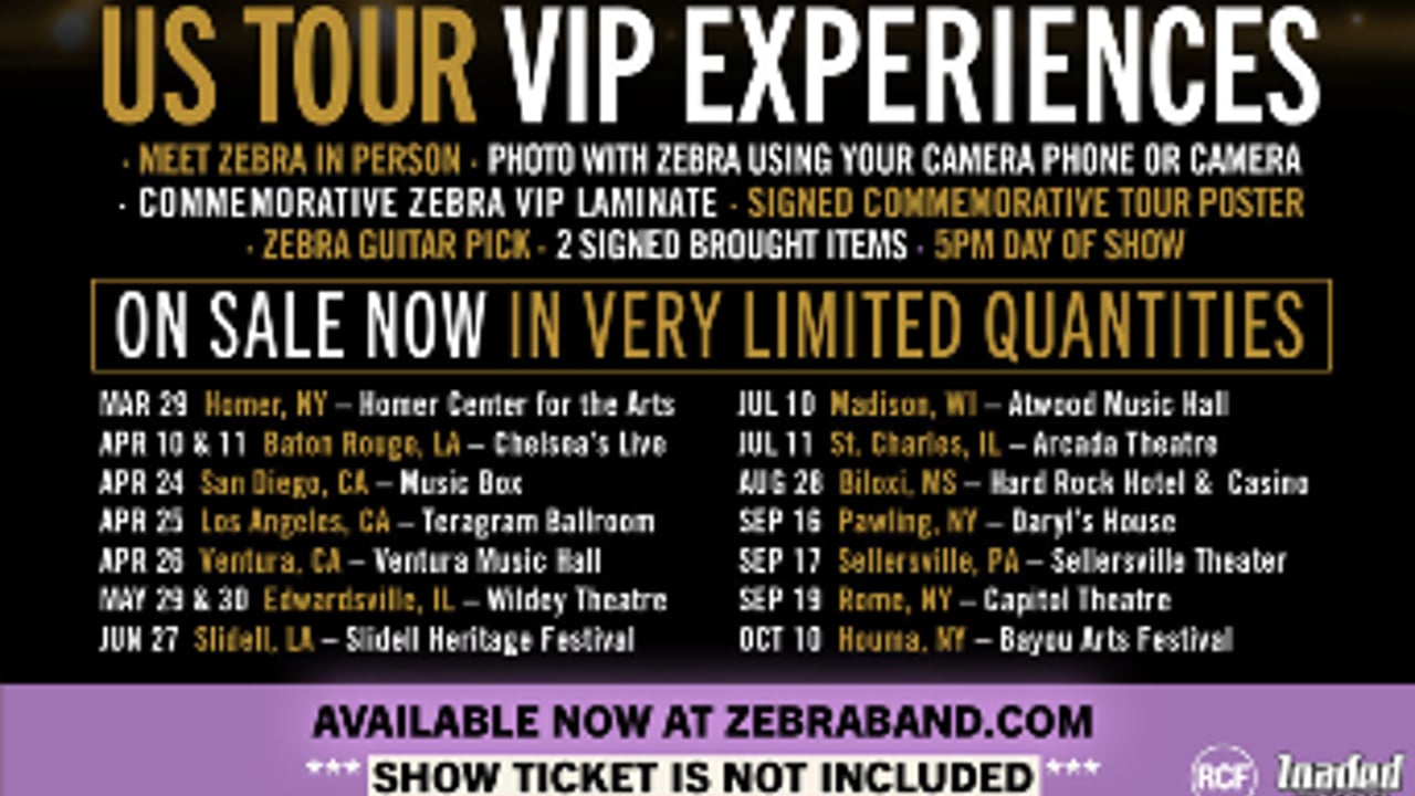 Zebra VIP Meet & Greet Experience