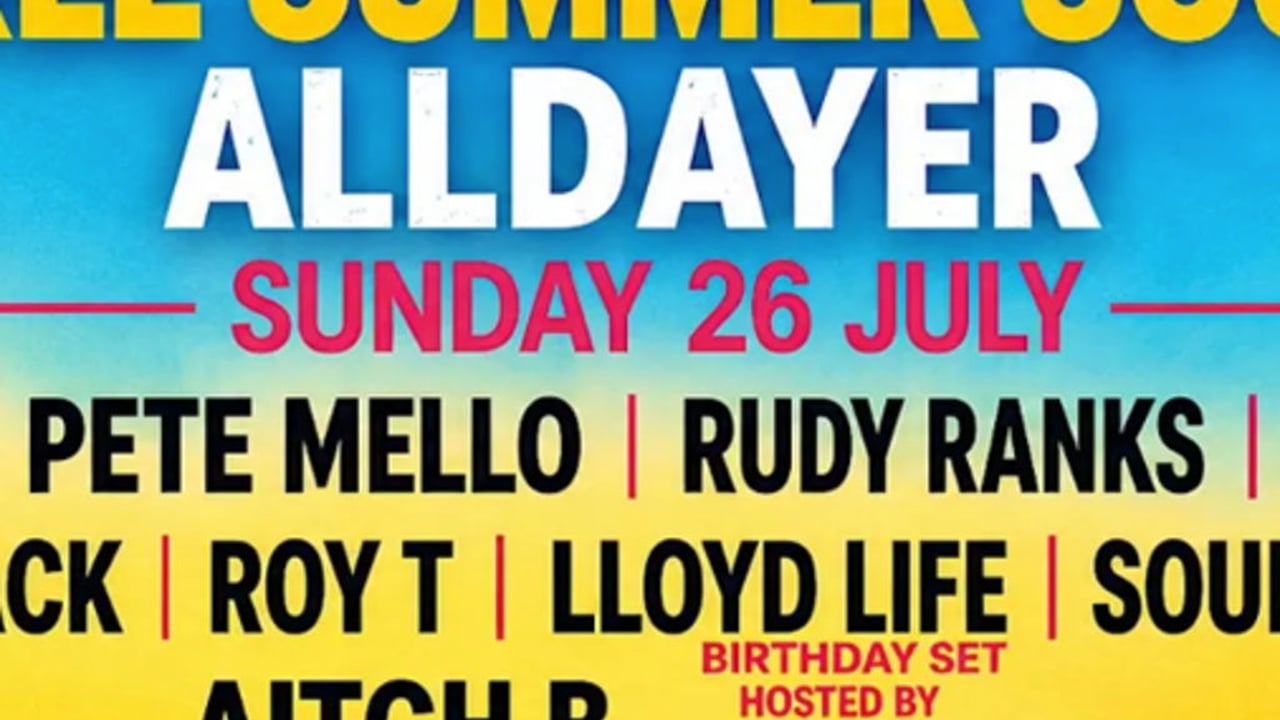 POP BRIXTON FREE SUMMER SOUL ALLDAYER