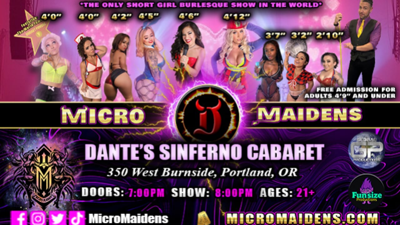 MICRO MAIDENS BURLESQUE