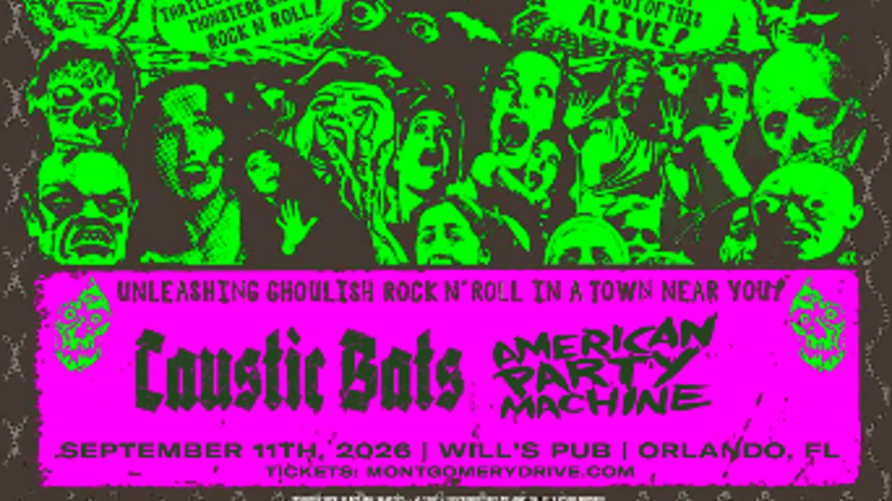 The Phantom A.D. with Special Guests American Party Machine and Caustic Bats