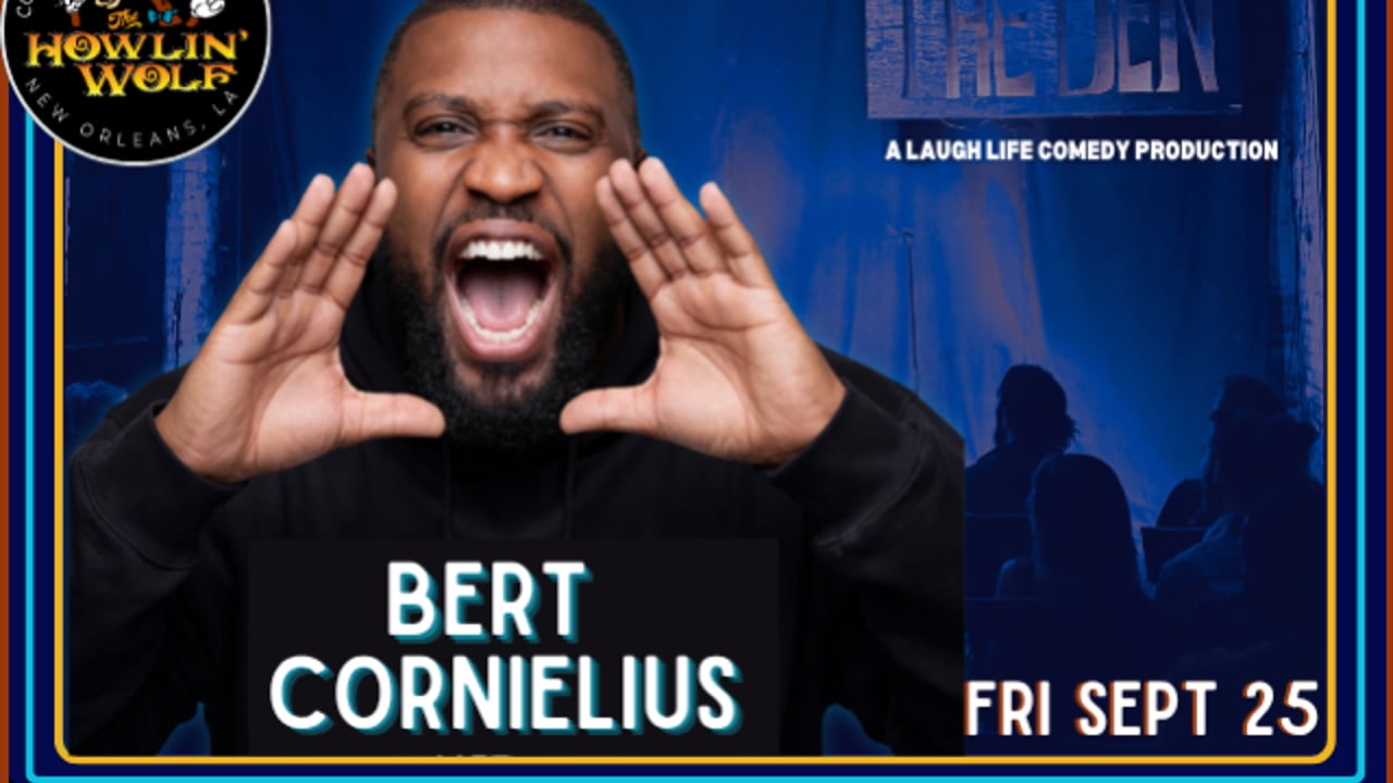 Bert Cornielius presented by Laugh Life Comedy