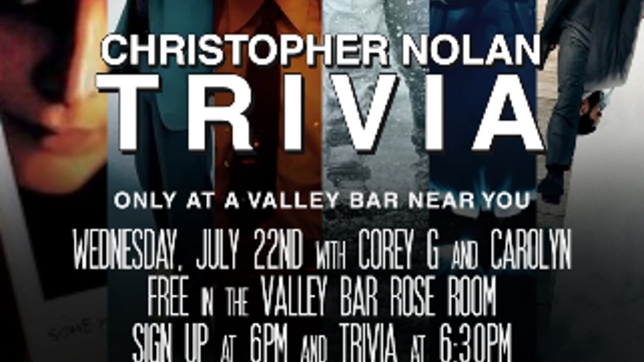 CHRISTOPHER NOLAN TRIVIA w/ COREY G + CAROLYN