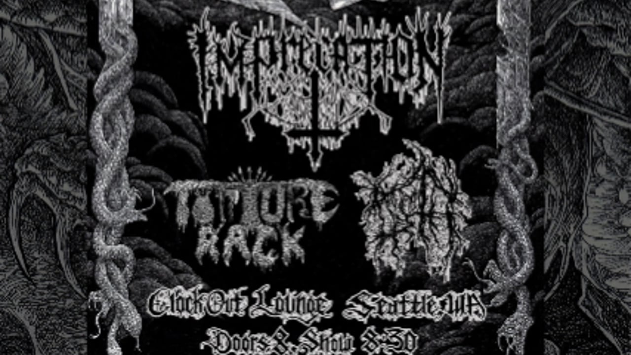 Clock-Out Lounge Presents: Imprecation w/ Torture Rack and Noroth (record release)