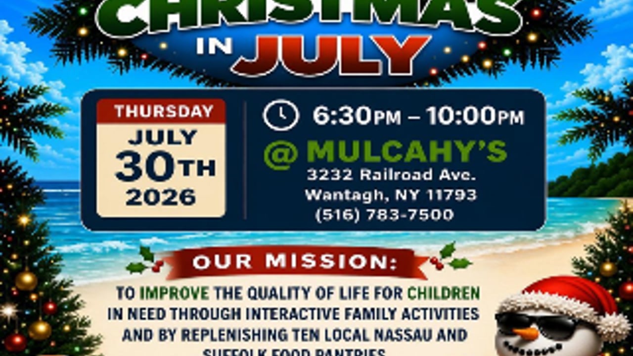 TAKE ME OUT TO THE BALLGAME FOUNDATION PRESENTS - CHRISTMAS IN JULY