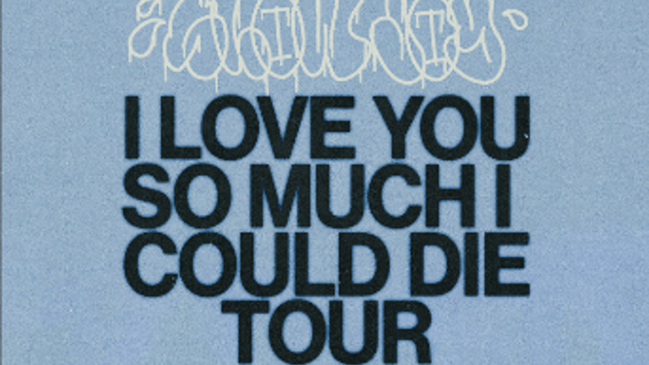 Slow Joy : I Love You So Much I Could Die Tour