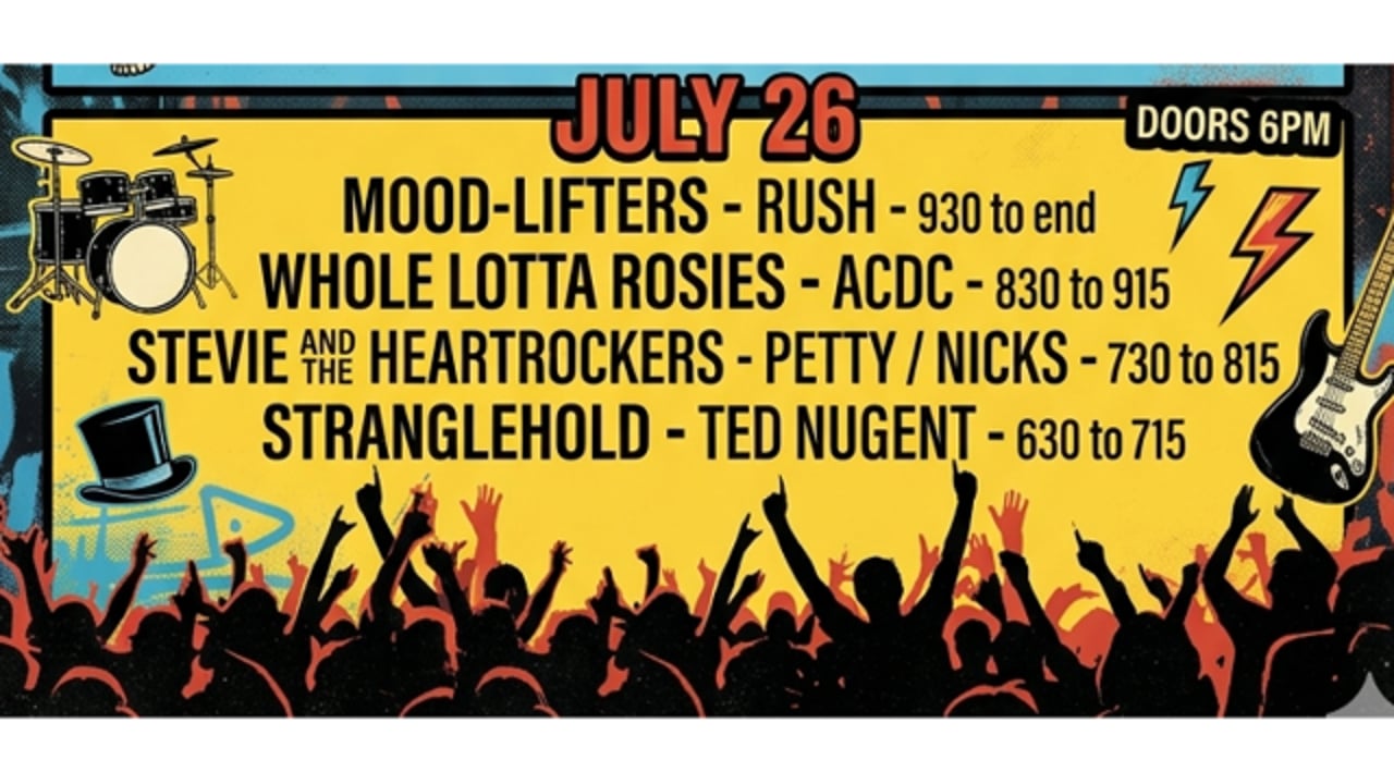 Summer Sunday Funday Tribute Series NIGHT 3