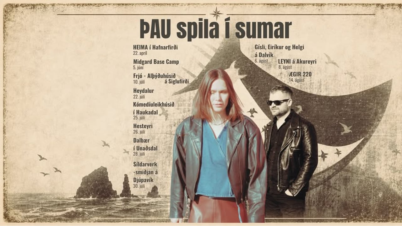 ÞAU spila í sumar