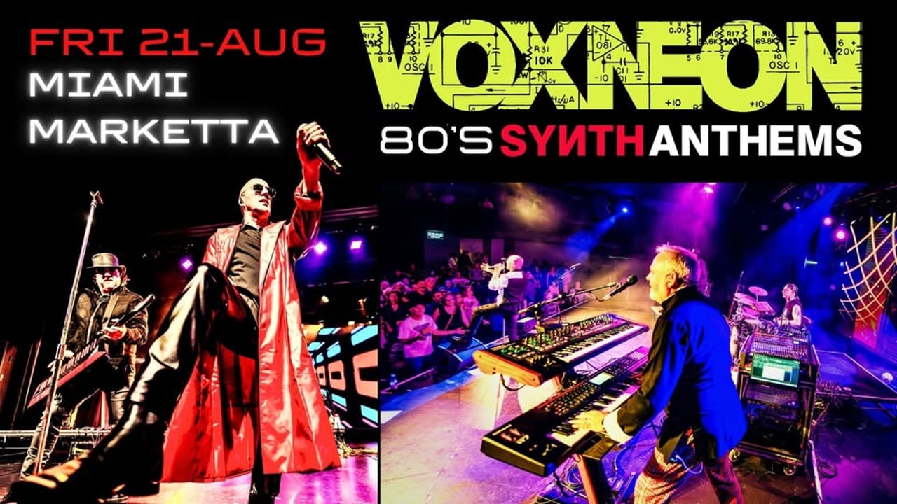 VOXNEON – 80s SYNTH ANTHEMS – Miami Marketta