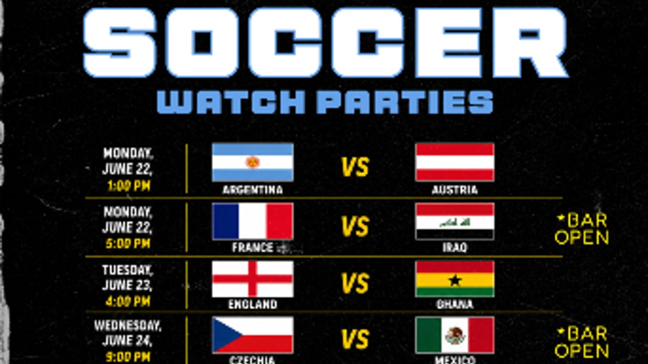 Panama VS England - Soccer Watch Party - FREE ENTRY