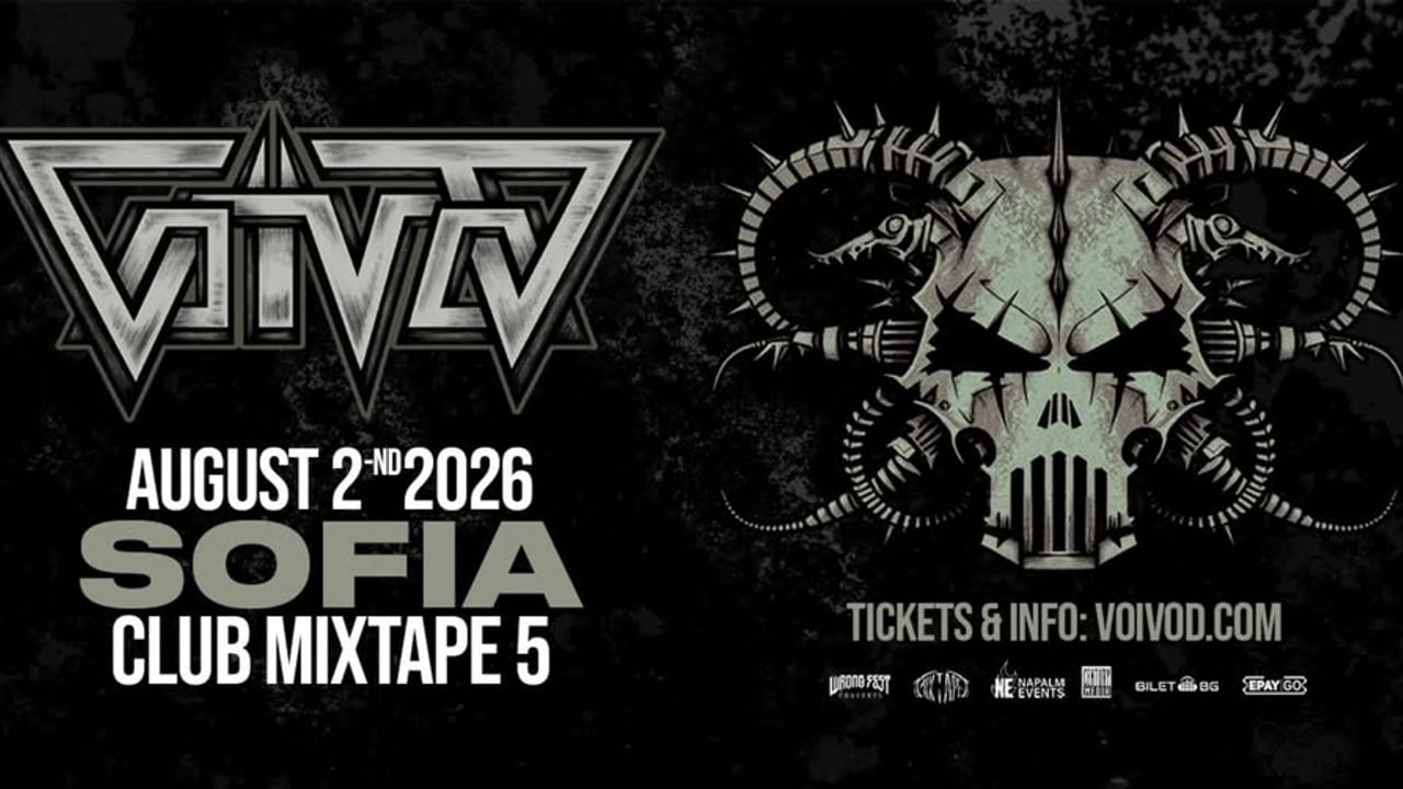 VOIVOD live in Sofia / Club Mixtape 5 / 02.08