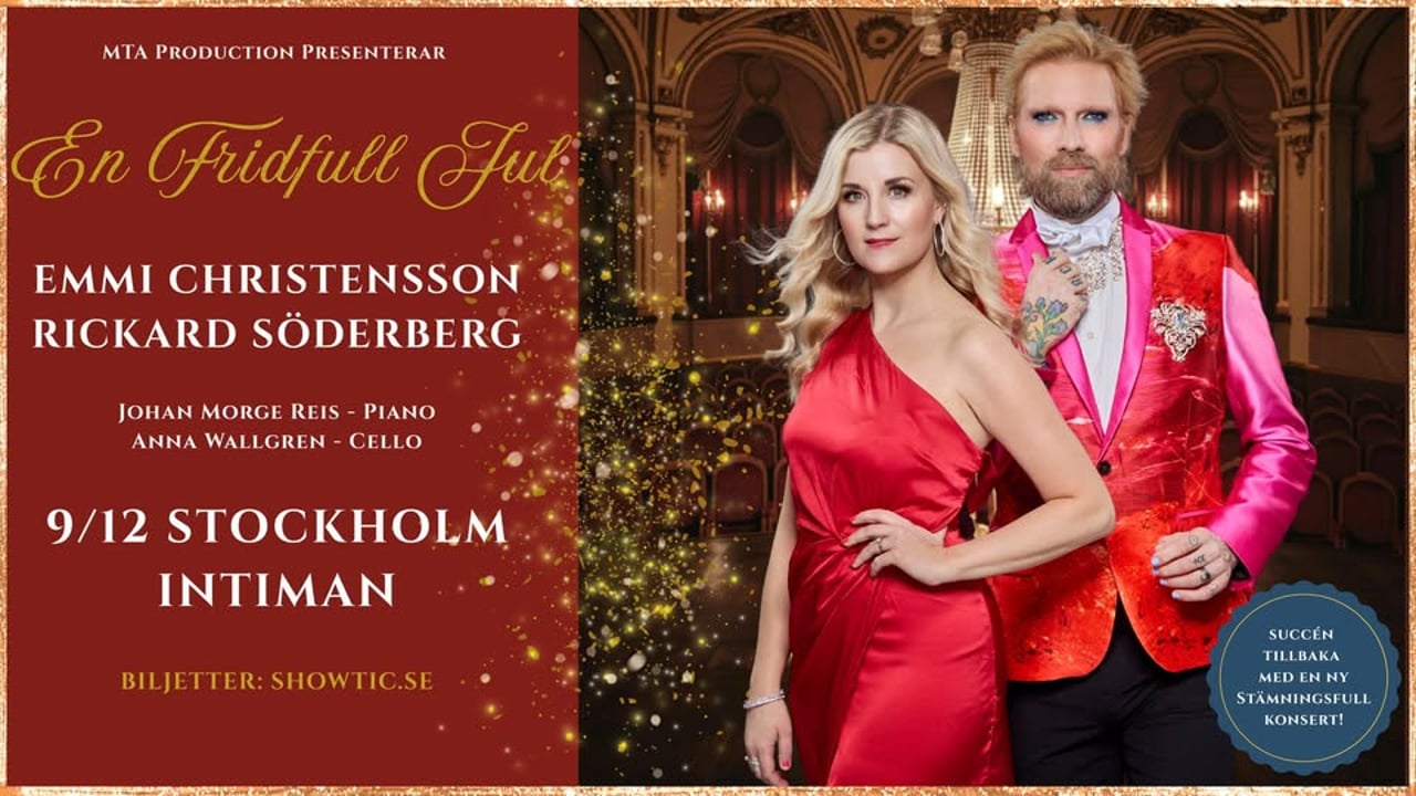 Stockholm Intiman | Emmi Christensson & Rickard Söderberg - En Fridfull Jul