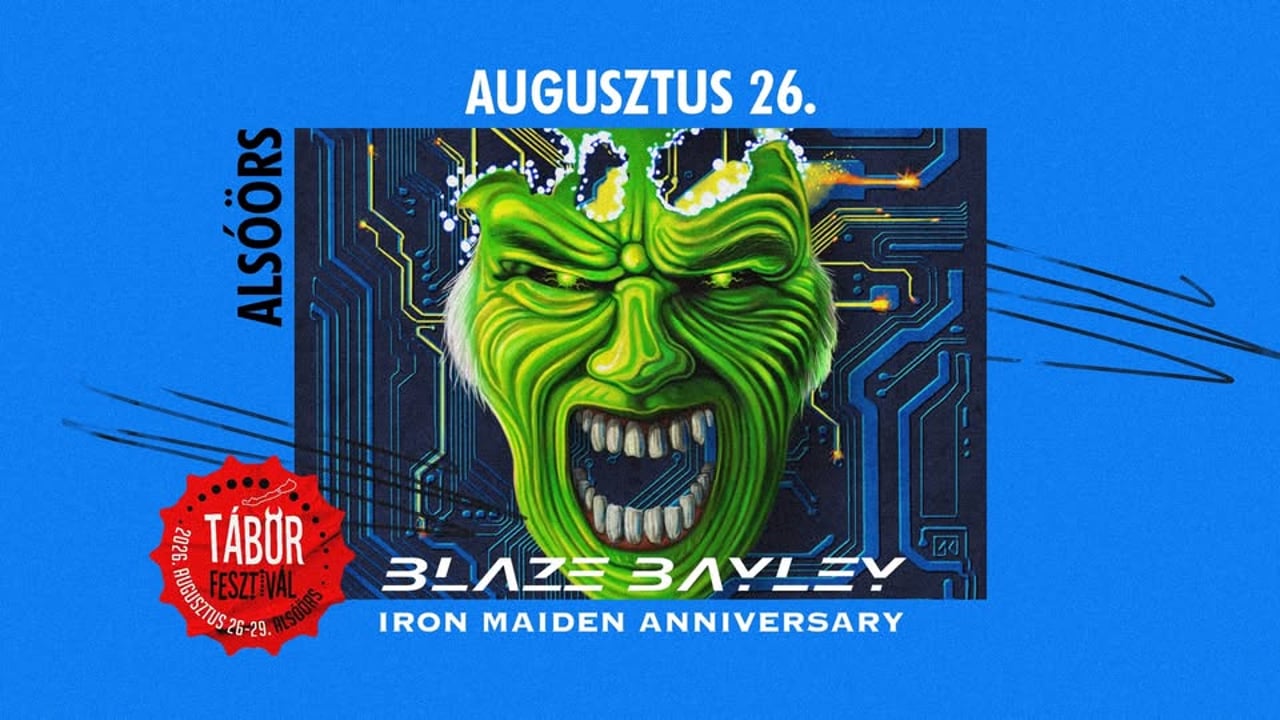 Blaze Bayley - Iron Maiden Anniversary | Alsóörs (HU) | TÁBOR Fesztivál 2026
