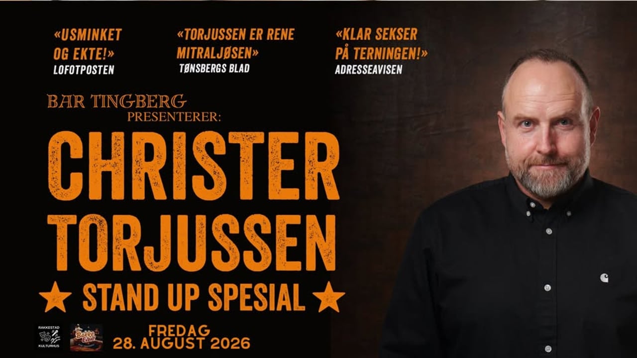 Bar Tingberg presenteret: Standup spesial med Christer Torjussen