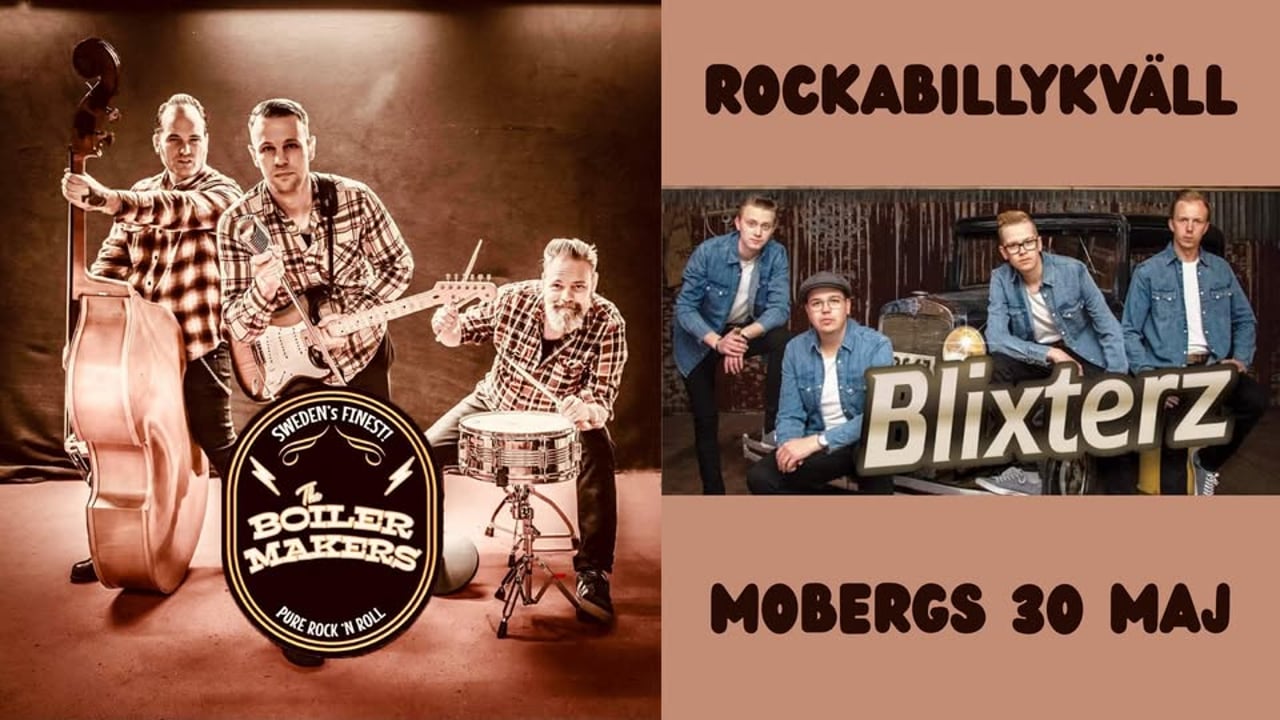 Rockabillykväll på Norrtälje Sommarscen