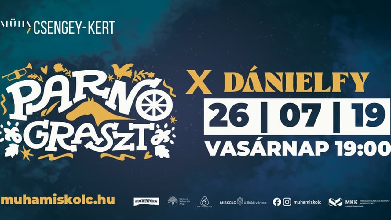 Parno Graszt x Dánielfy koncert | MISKOLC Csengey-kert 