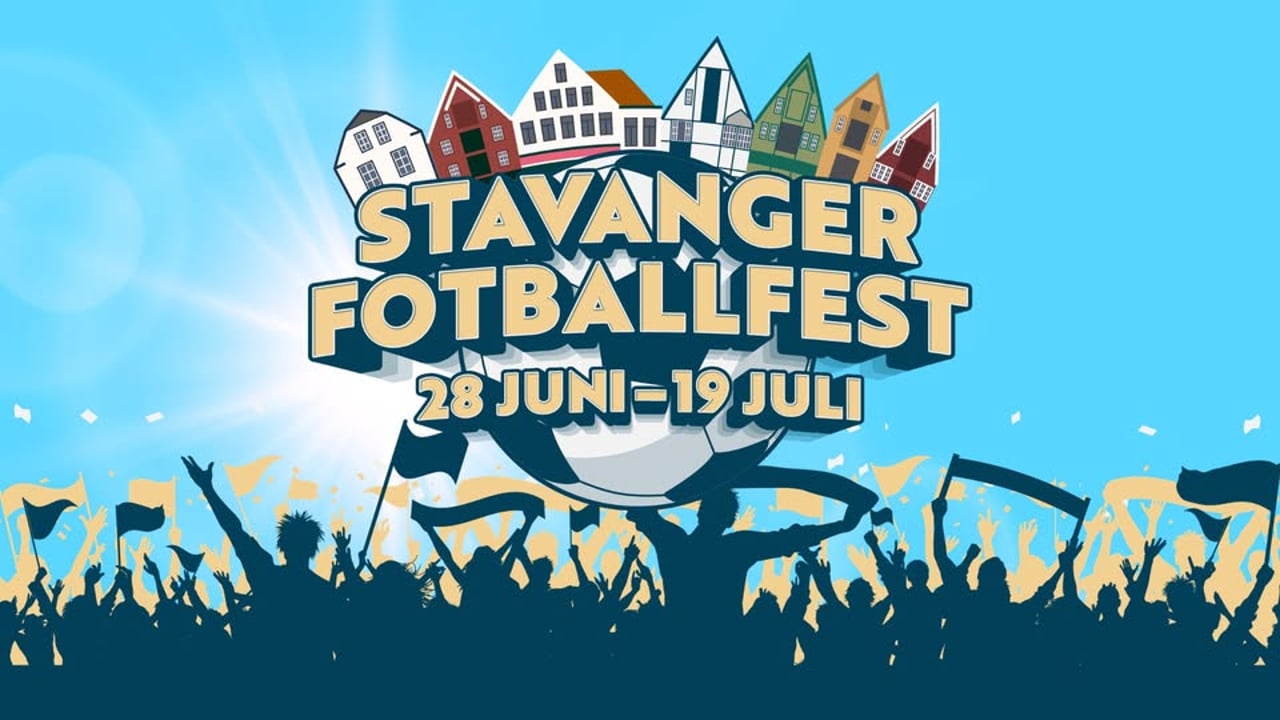 Stavanger Fotballfest • VM på Storskjerm i VÅGEN